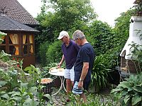 Grillen im Garten